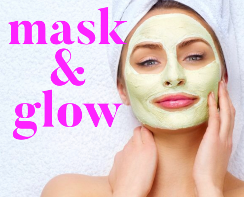 mask and glow
